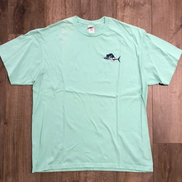 NWOT! - NAPLES FLORIDA Paradise Outfitters 100% Ring Spun Cotton Fishing Tee - Picture 2 of 8
